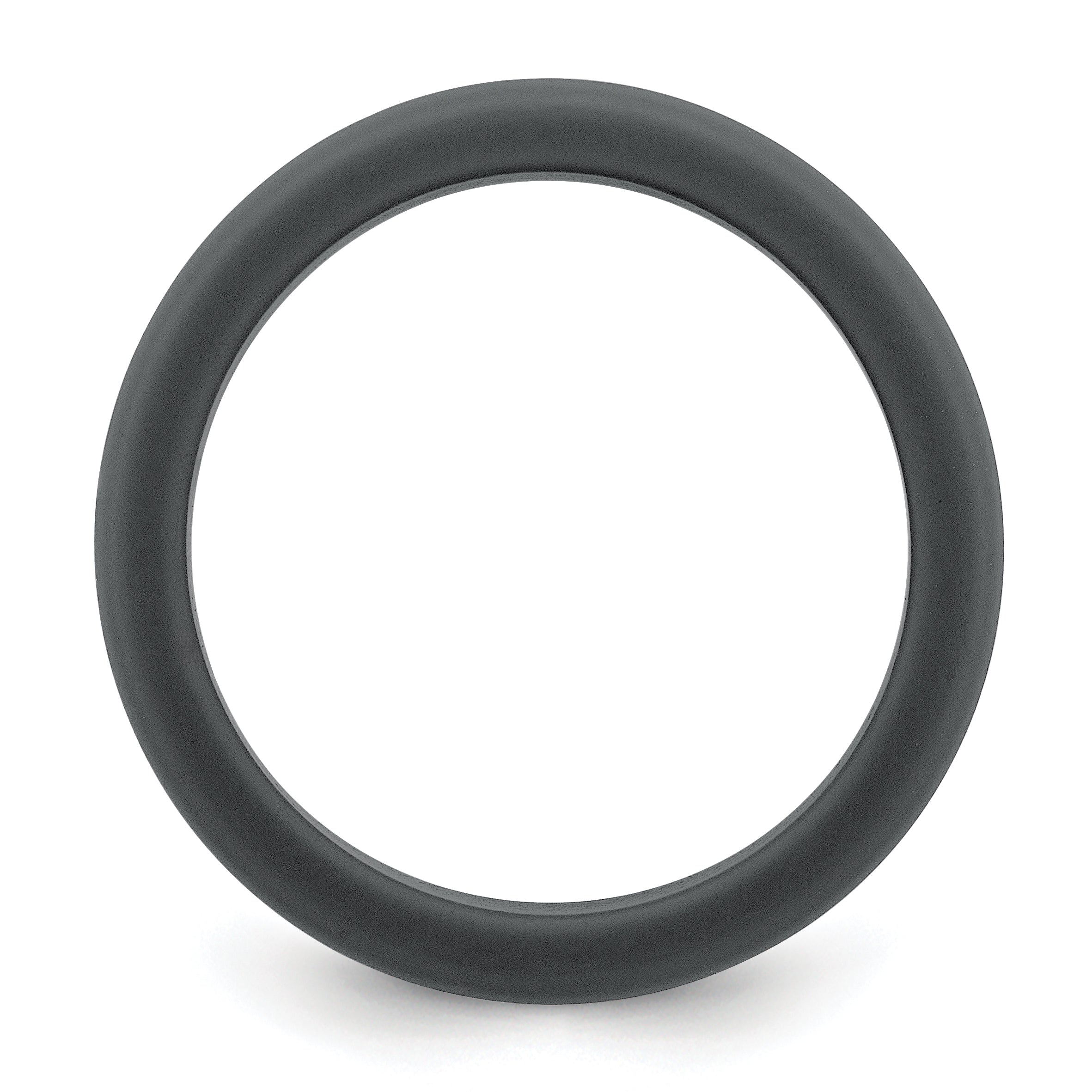 Silicone Grey with Removable Orange Center 8mm Band