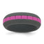 Silicone Grey with Pink Grooved Center 7.50mm Band