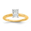 3/4 Carat Lab-Grown Diamond Octagon / Radiant Solitaire Engagement Ring