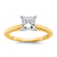 1 Carat Lab-Grown Diamond Princess Solitaire Engagement Ring