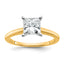 1-1/4 Carat Lab-Grown Diamond Princess Solitaire Engagement Ring