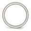 Stainless Steel Brushed and Polished Yellow IP-plated Band