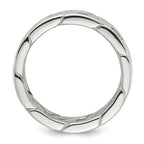 Chisel Stainless Steel Polished Chain Style 7mm Band