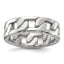 Chisel Stainless Steel Polished Chain Style 7mm Band