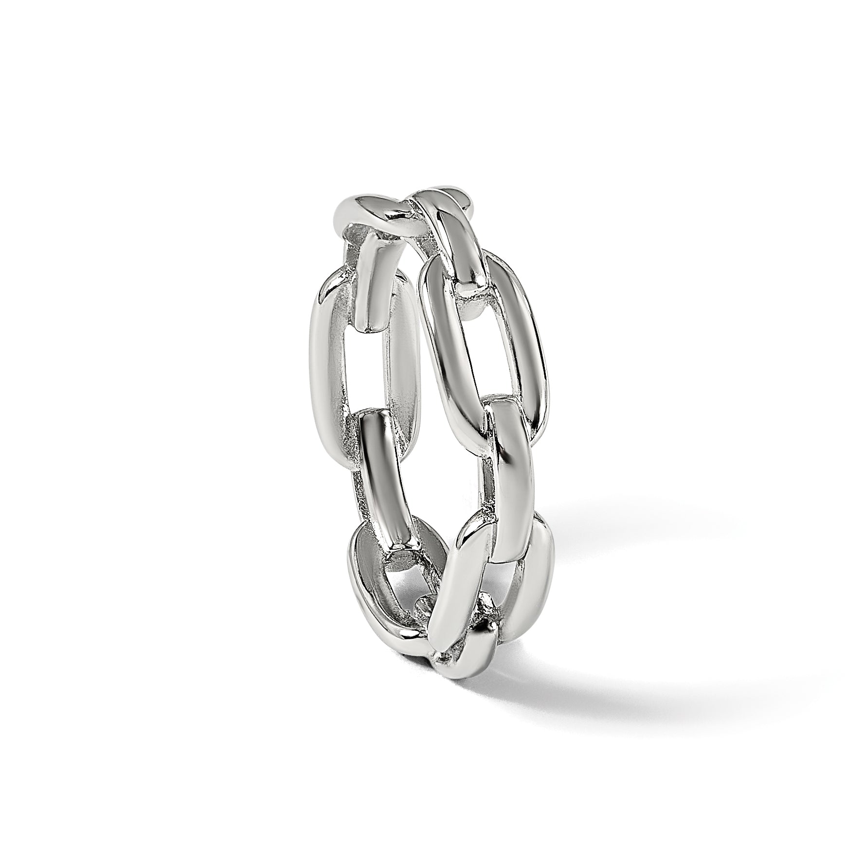 Polished Stainless Steel Wedding Band 6mm