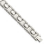 Stainless Steel Brushed and Polished Link Bracelet for Men
