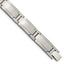 Stainless Steel Brushed and Polished Link Bracelet for Men