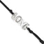 Stainless Steel Love with ext Bracelet for Women