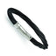 Black IP-Plated Mesh Bracelet in Stainless Steel, 7mm x 7.5" - Sophia Jewelers