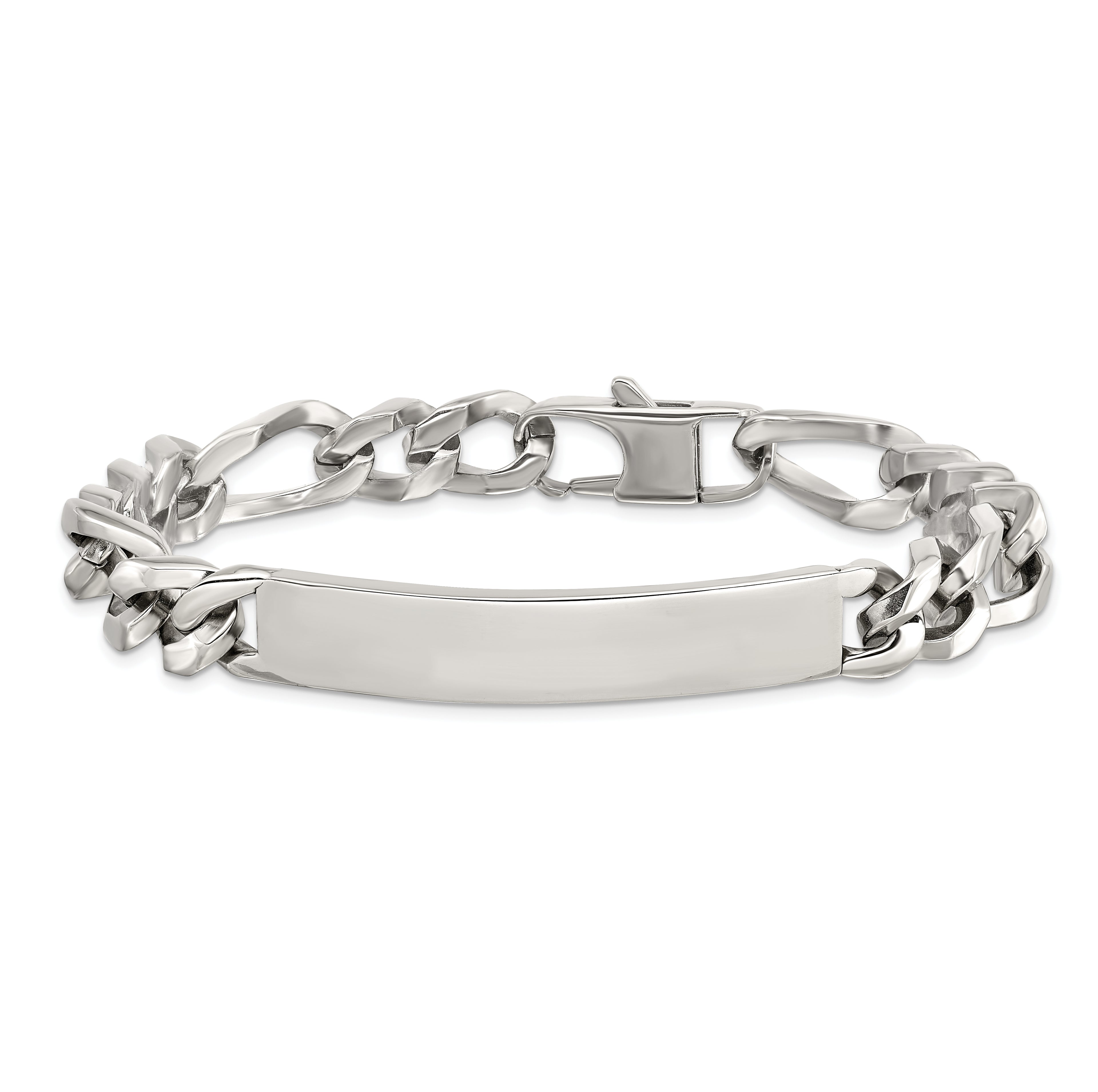 Stainless Steel Polished ID Bracelet