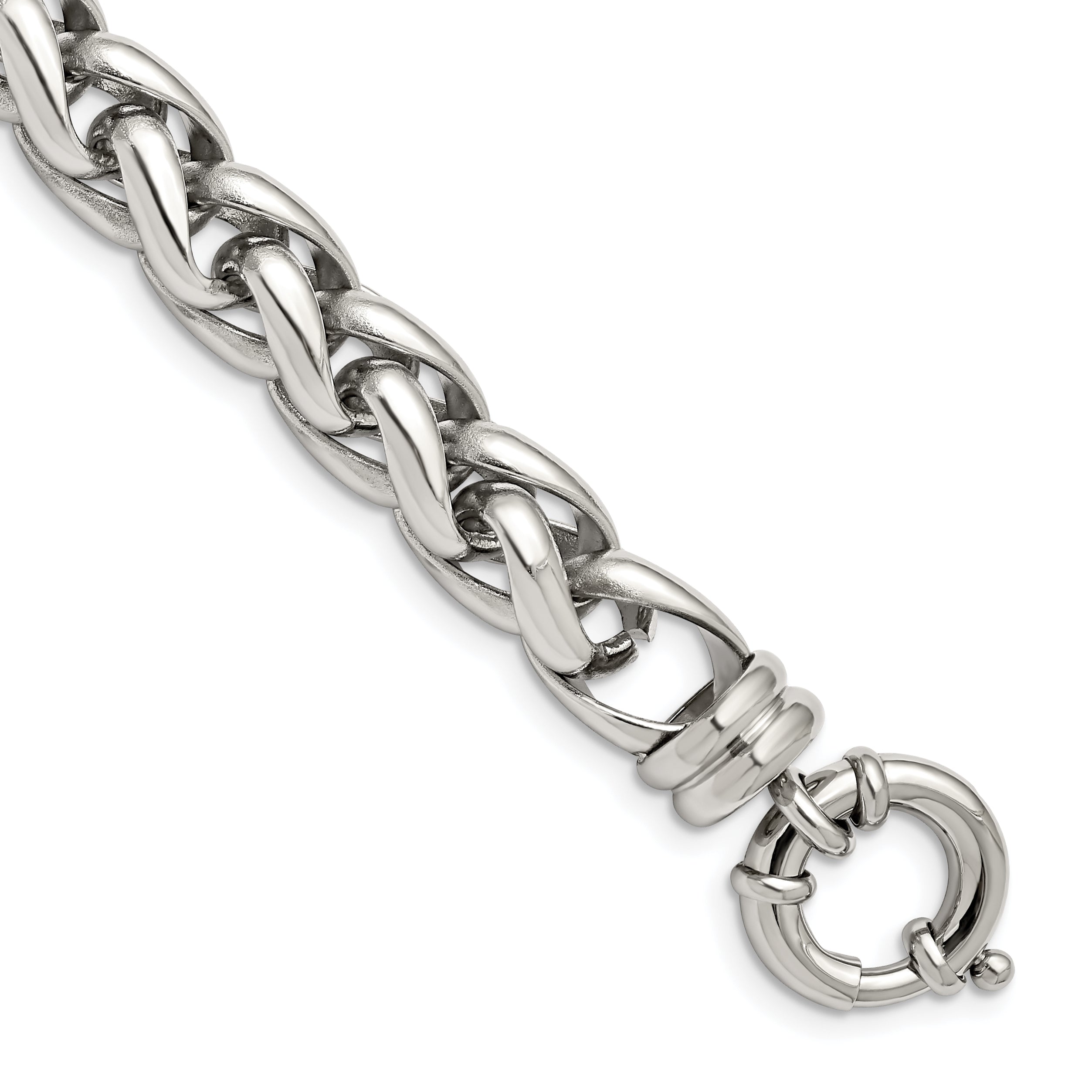 Stainless Steel Polished Fancy Link Bracelet for Men Main image