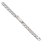 Stainless Steel Polished ID Bracelet for Men