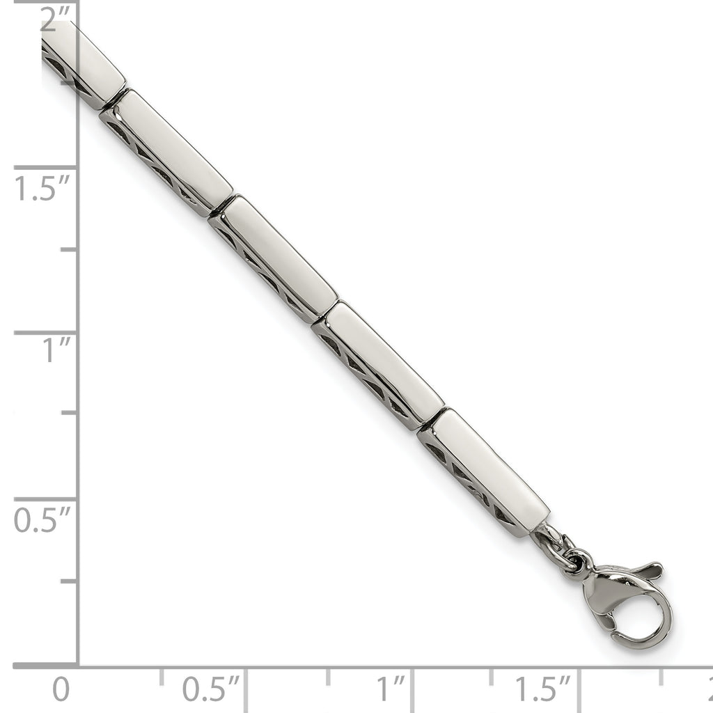 Stainless Steel Polished Bracelet for Women