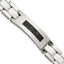 Stainless Steel Polished with 1/2 carat Diamond Bracelet for Men