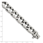 Stainless Steel Polished Large Link Bracelet for Men