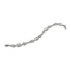 Stainless Steel Polished Claddagh and Trinity Knot Bracelet for Women