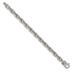 Stainless Steel Polished Bracelet for Men