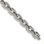 Stainless Steel Polished Square Link Bracelet for Men