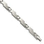 Stainless Steel Brushed and Polished Bracelet for Women