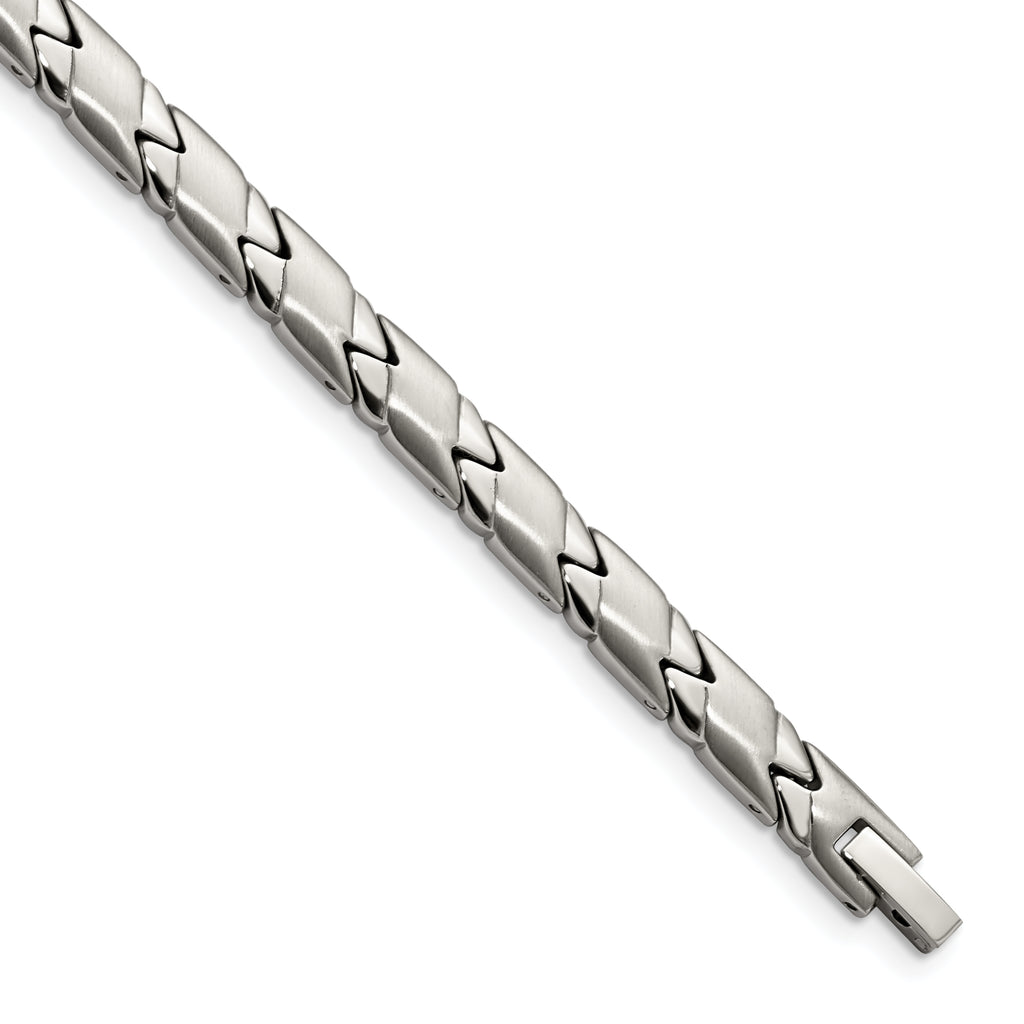 Stainless Steel Brushed and Polished Bracelet