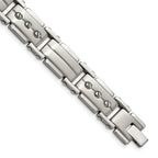 Stainless Steel Brushed and Polished Bracelet for Men