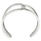 Stainless Steel Polished Cuff Bangle Bracelet for Women