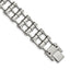 Stainless Steel Polished Barrel Link Bracelet for Men