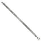 Stainless Steel Polished Bracelet for Men