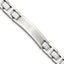 Stainless Steel Brushed and Polished ID Bracelet for Men