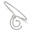 Stainless Steel Polished Cubic Zirconia Adjustable Bracelet for Women