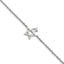 Stainless Steel Polished with Crystal with ext. Star Bracelet for Women