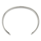 Stainless Steel Brushed 12mm Cuff Bangle Bracelet for Men
