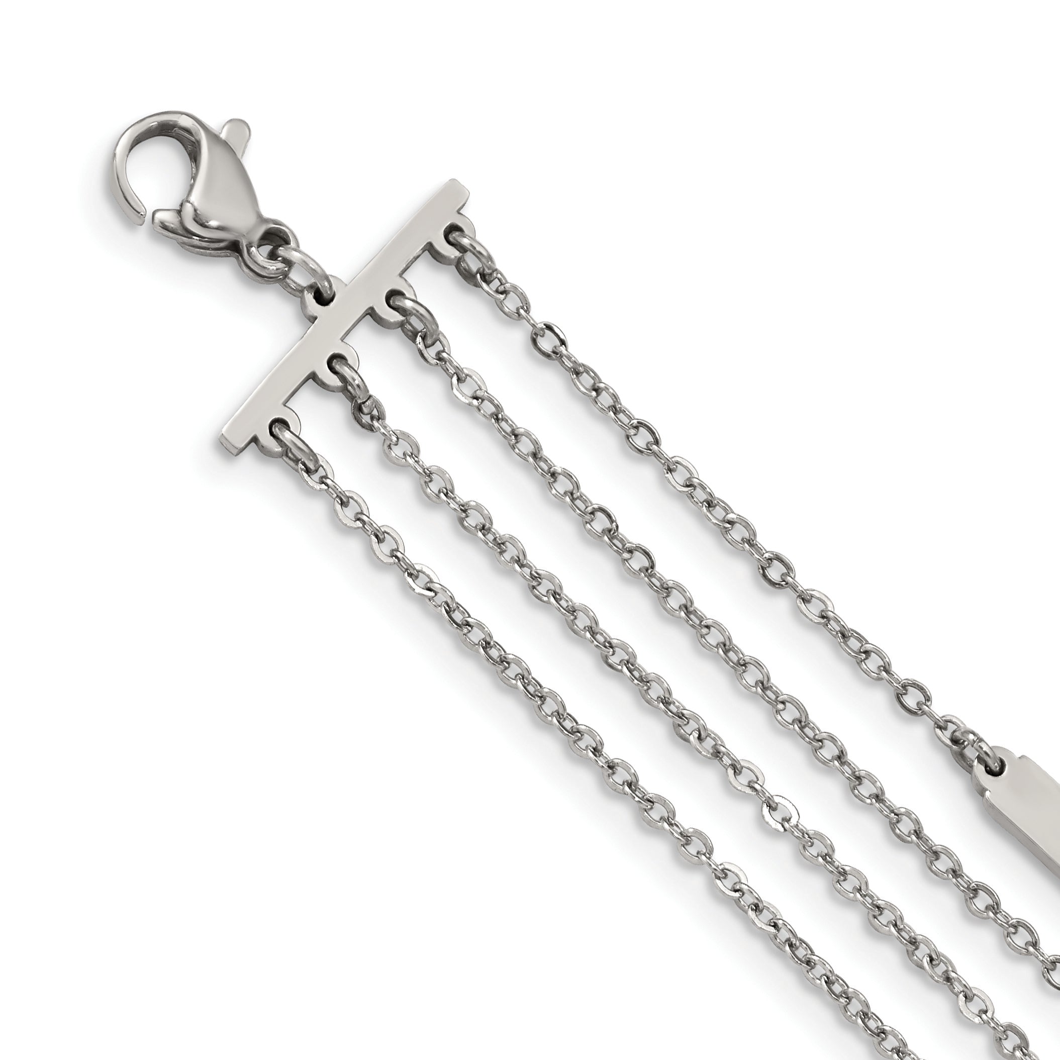 Stainless Steel Polished Enameled Sunshine with . ext. Bracelet for Women