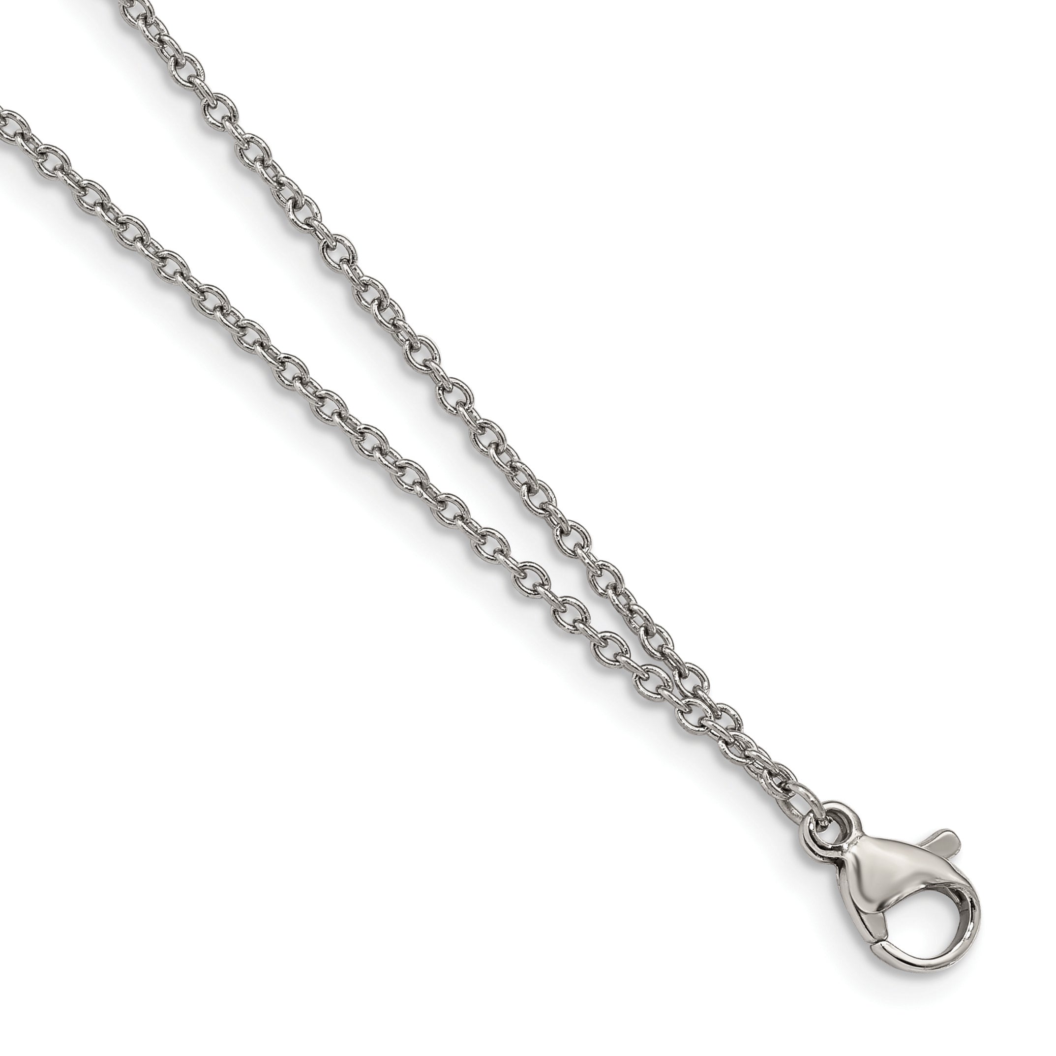 Stainless Steel Polished with Reconstructed Howlite with ext. Bracelet for Women