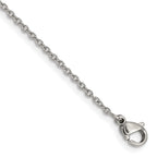 Stainless Steel Polished Reconstructed Turquoise Bracelet with Extension for Women