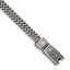 Stainless Steel Antiqued and Polished 2-Strand Franco Link Bracelet