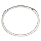 Stainless Steel Polished 2mm ID Bangle Bracelet