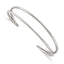 Stainless Steel Polished Cuff Bangle Bracelet for Women