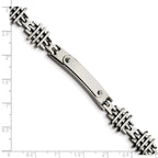 Stainless Steel Polished ID Bracelet for Men