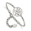 Chisel Stars Bangle Bracelet in Stainless Steel, 2.5mm, 5.5 Inch - Sophia Jewelers