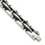 Men's Polished Black Stainless Steel Bracelet 11mm