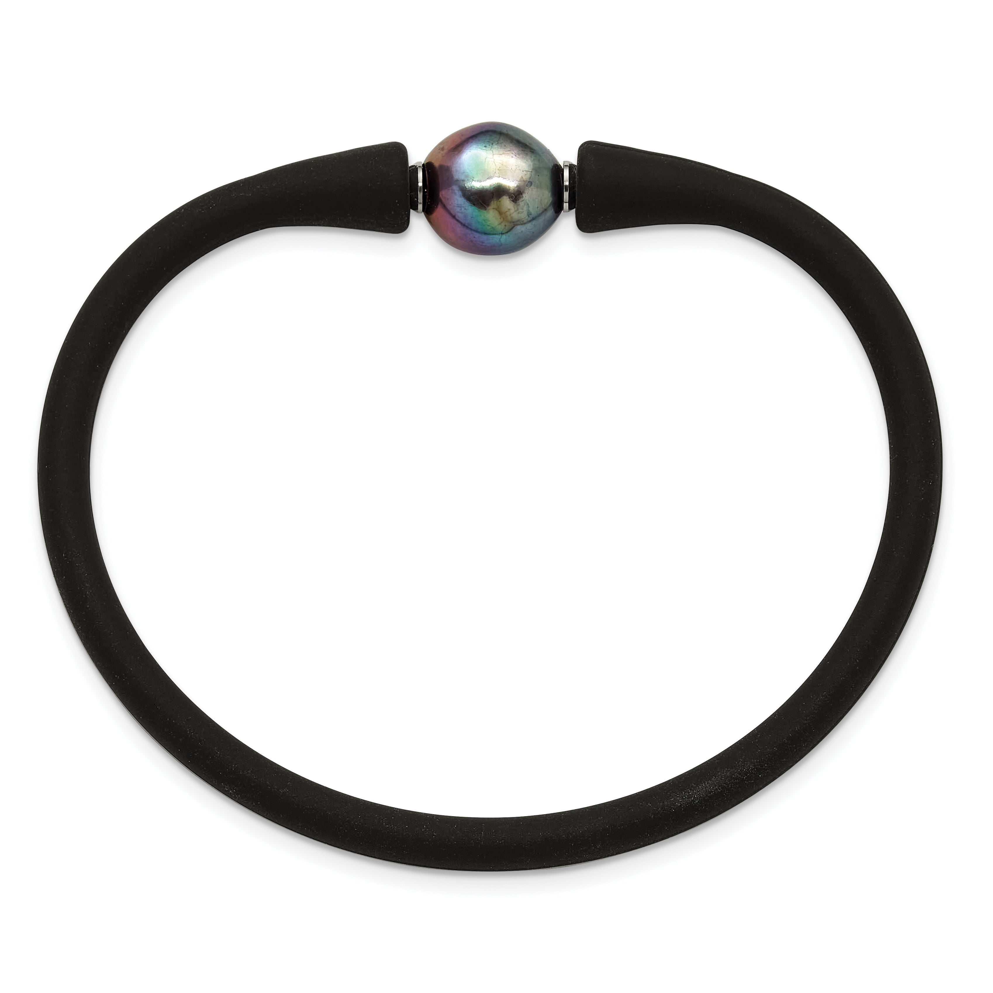 Stainless Steel Polished Bracelet, 7.5 in Secondary image