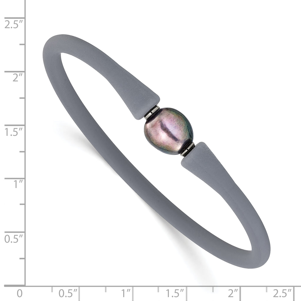 Stainless Steel Polished Bracelet, 7.5 in