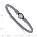 Stainless Steel Polished Bracelet, 7.5 in