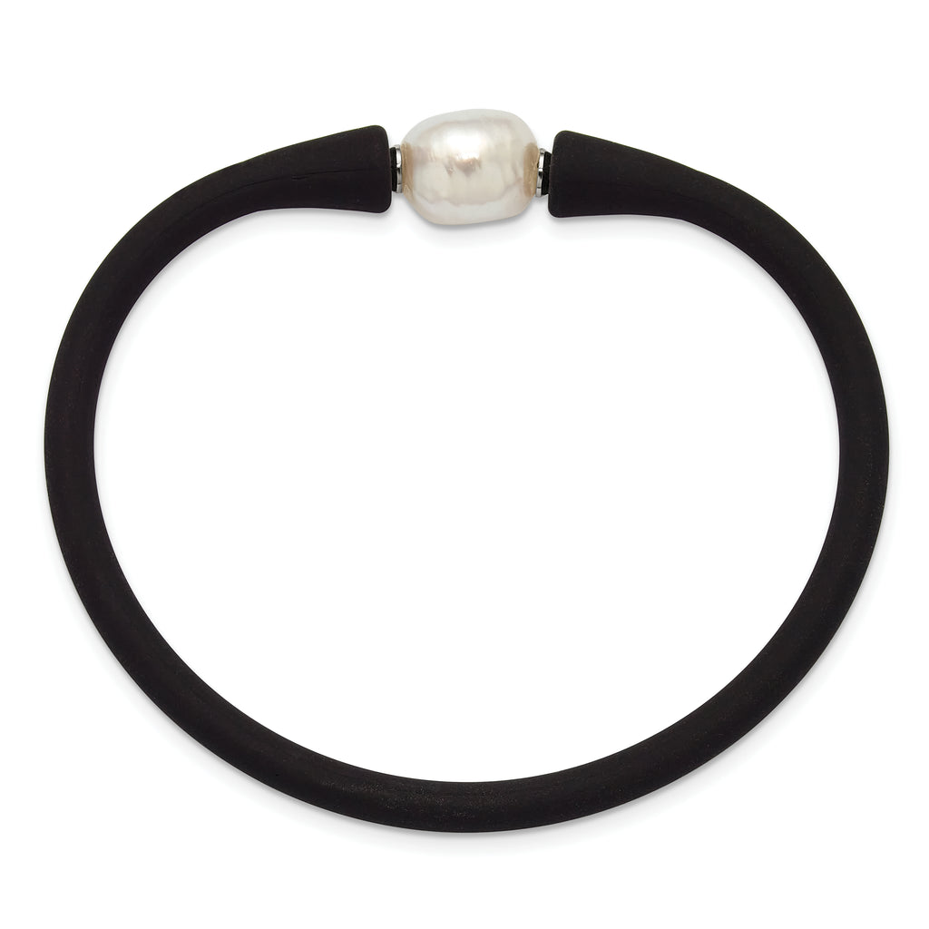 Stainless Steel Polished Bracelet, 7.5 in