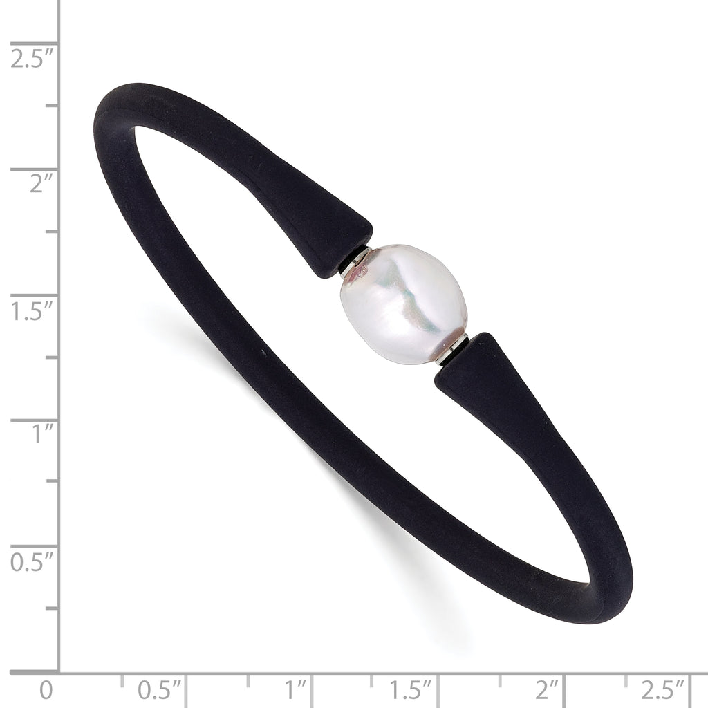 Stainless Steel Polished Bracelet, 7.5 in