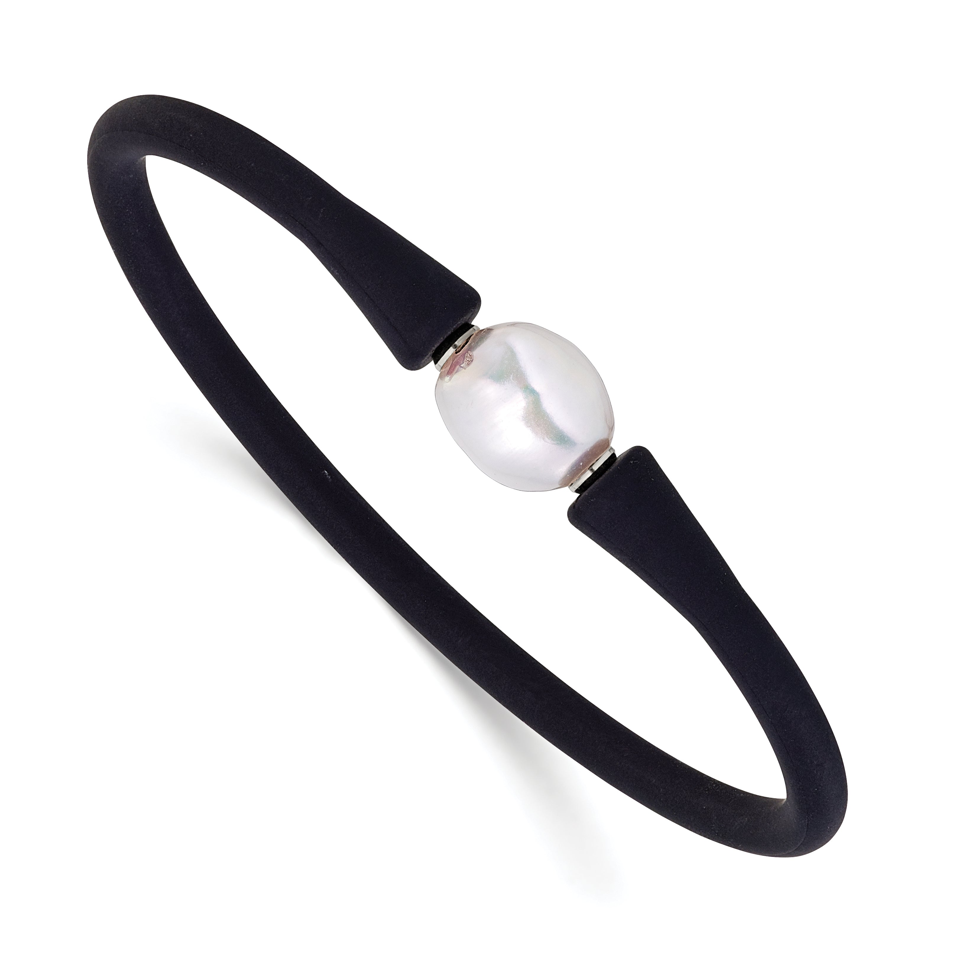 Stainless Steel Polished Bracelet, 7.5 in