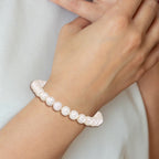 Freshwater Cultured Pearl Stainless Steel Bracelet 8mm