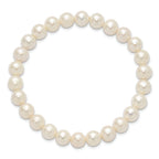 Freshwater Cultured Pearl Stainless Steel Bracelet 8mm