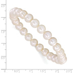 Freshwater Cultured Pearl Stainless Steel Bracelet 8mm